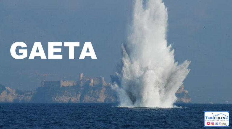 Gaeta: Rimosse mine dal mare di Sant’Agostino a circa 100 metri dalla costa