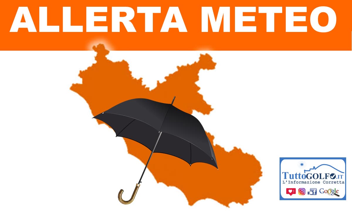 Maltempo: allerta arancione nel Lazio e Campania. Il bollettino