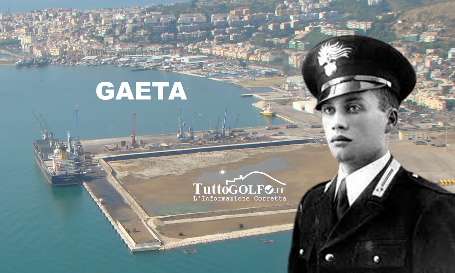 GAETA: CERIMONIA DI INTITOLAZIONE DEL PORTO DI GAETA AL VICE BRIGADIERE SALVO D’AQUISTO