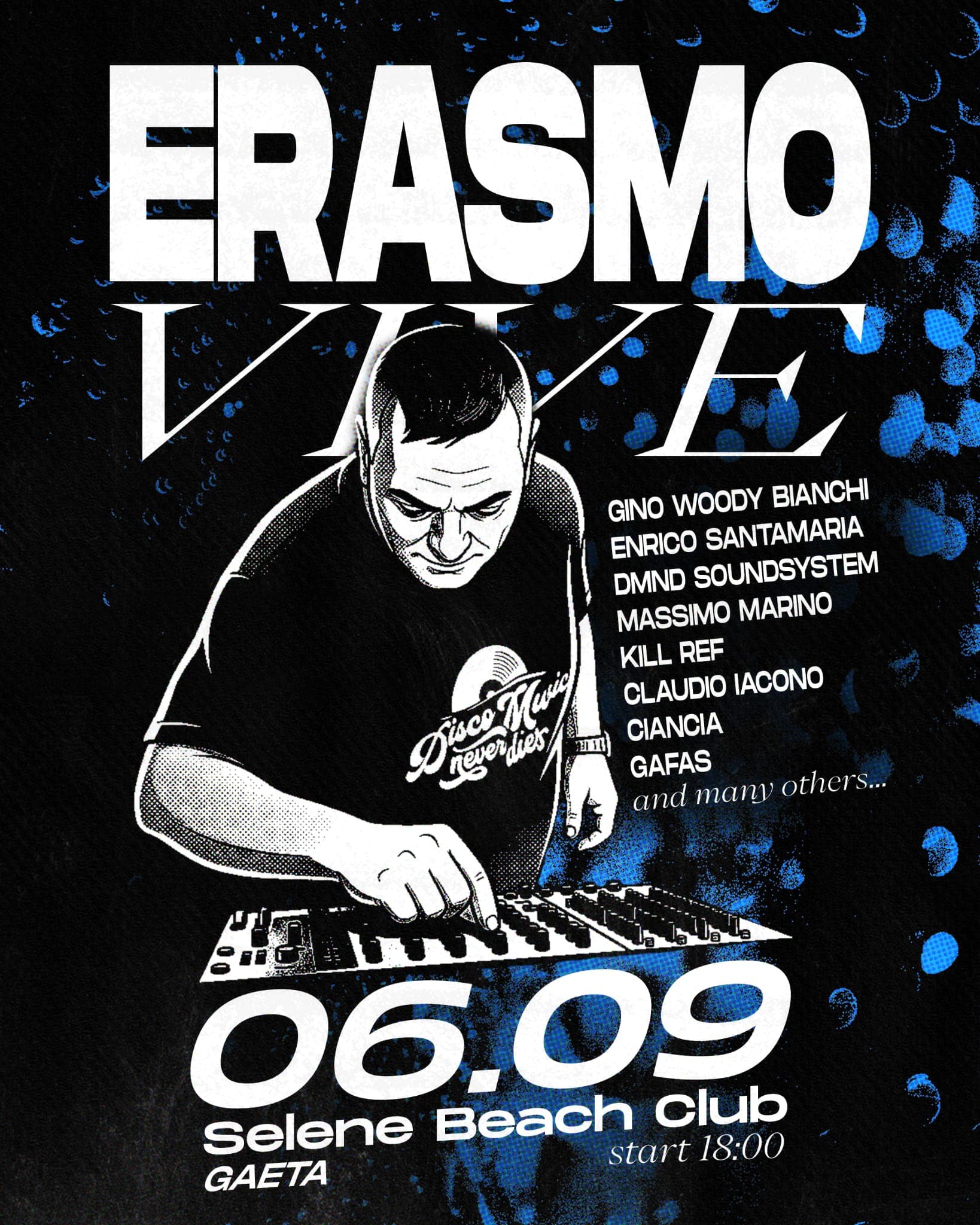 Gaeta, 6 settembre - Erasmo Vive, la musica diventa memoria e solidarietà