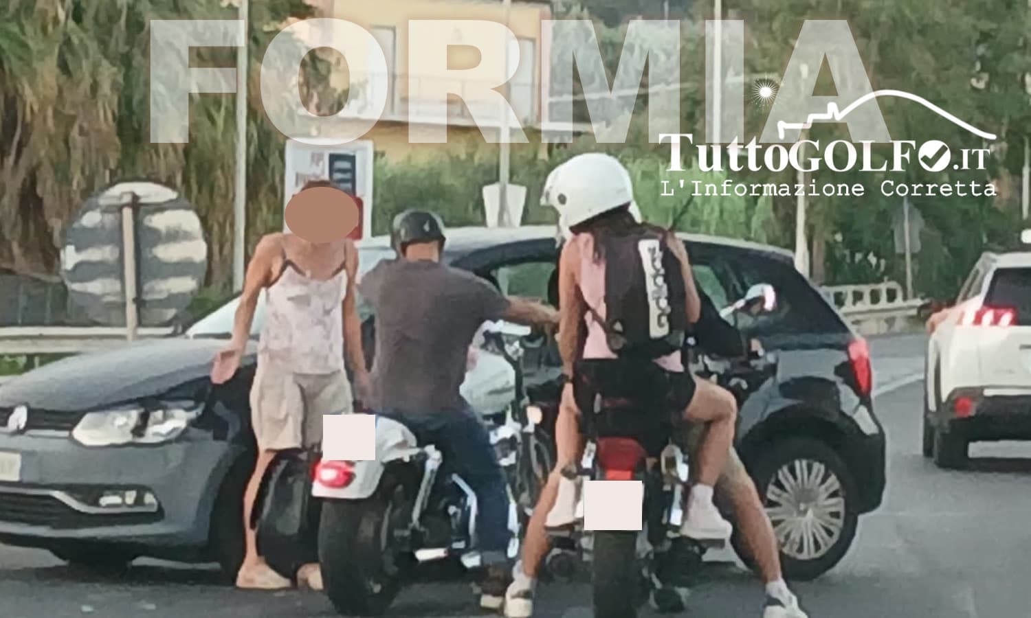 Formia, domenica di rientro dal mare da bollino rosso: tre incidenti in meno di due ore