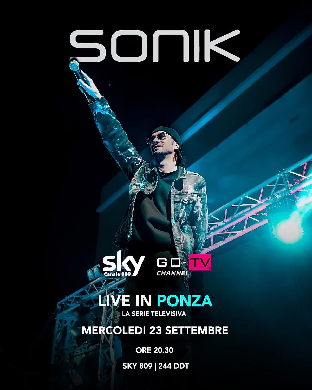 S O N I K presenta L I V E I N PONZA