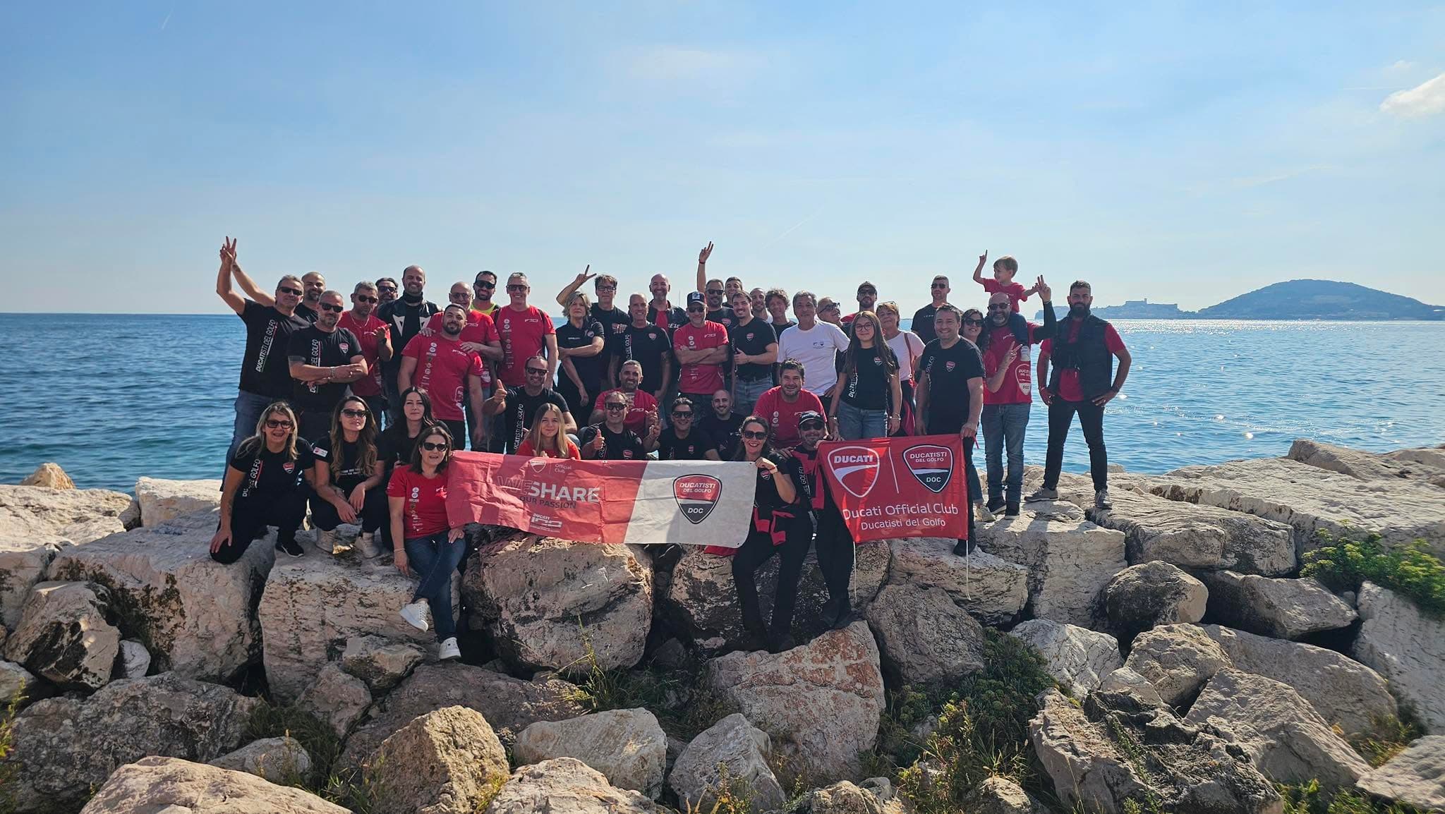 Un “Uragano Rosso” conquista Formia e Gaeta: il raduno Ducati regala una giornata entusiasmante