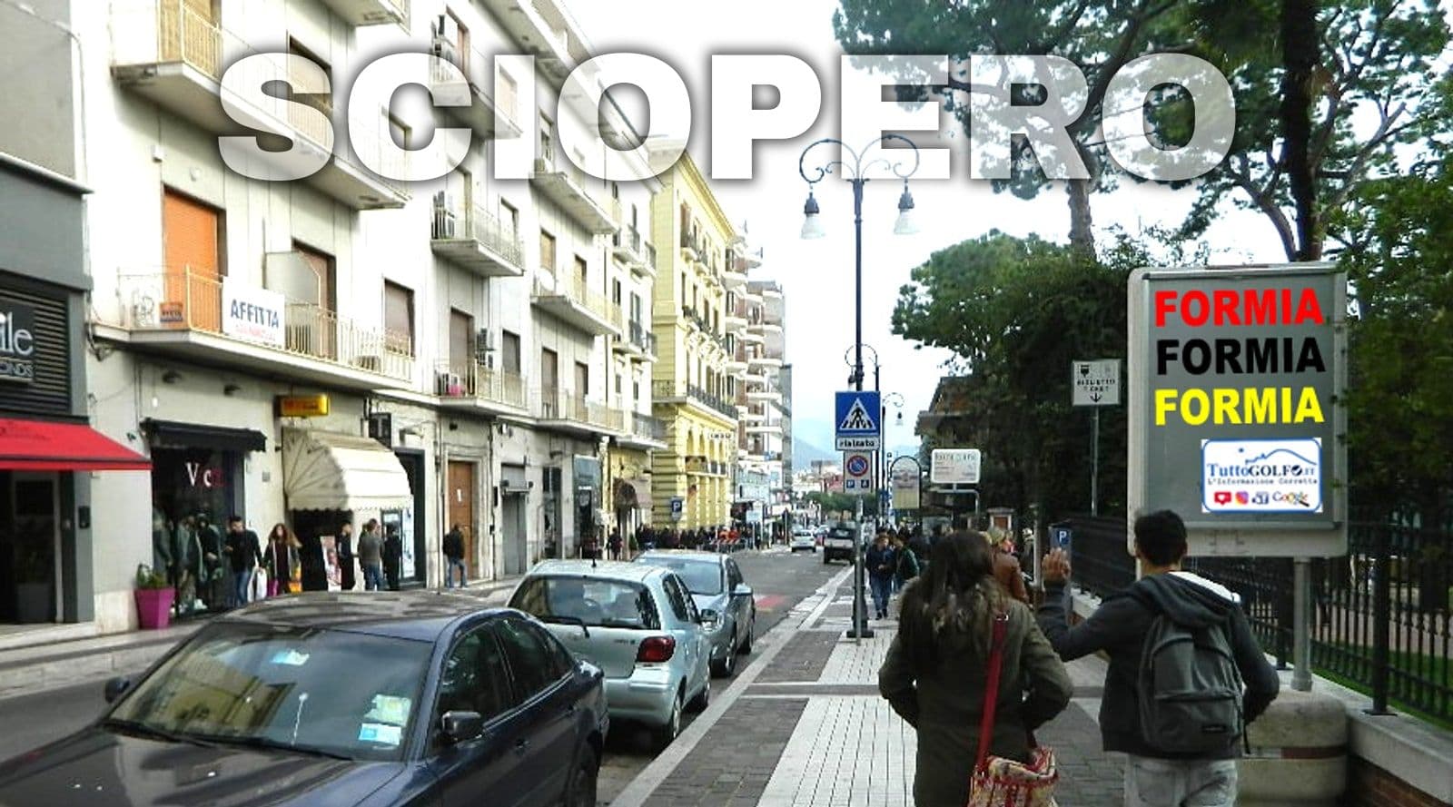 Formia, modifiche alla viabilità in vista dello Sciopero Generale del 30 ottobre