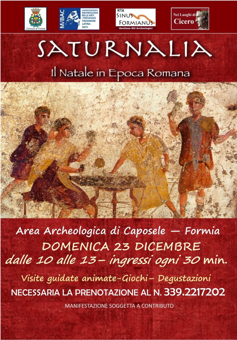 Saturnalia, il “natale” nell’antica Formiae