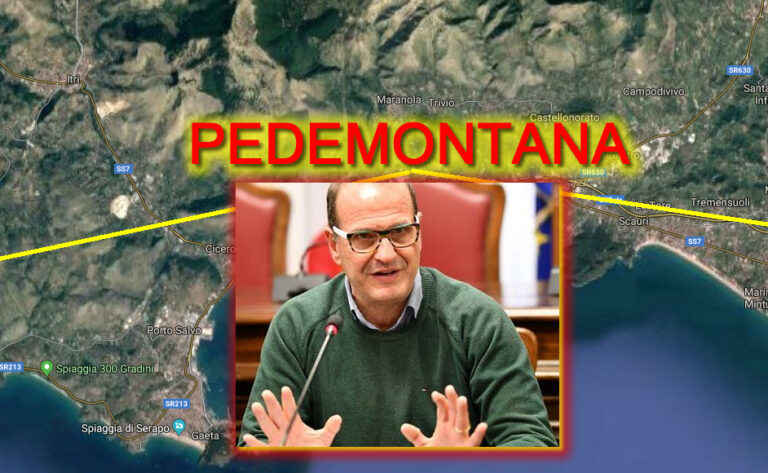 Mitrano, Pedemontana di Formia: affidata la progettazione definitiva dell’opera