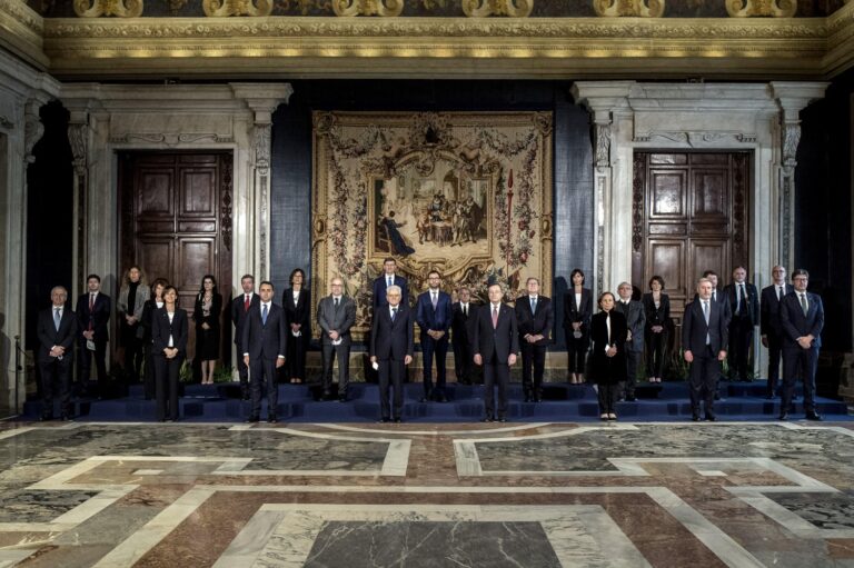 GOVERNO DRAGHI, CINQUE PRIORITA’