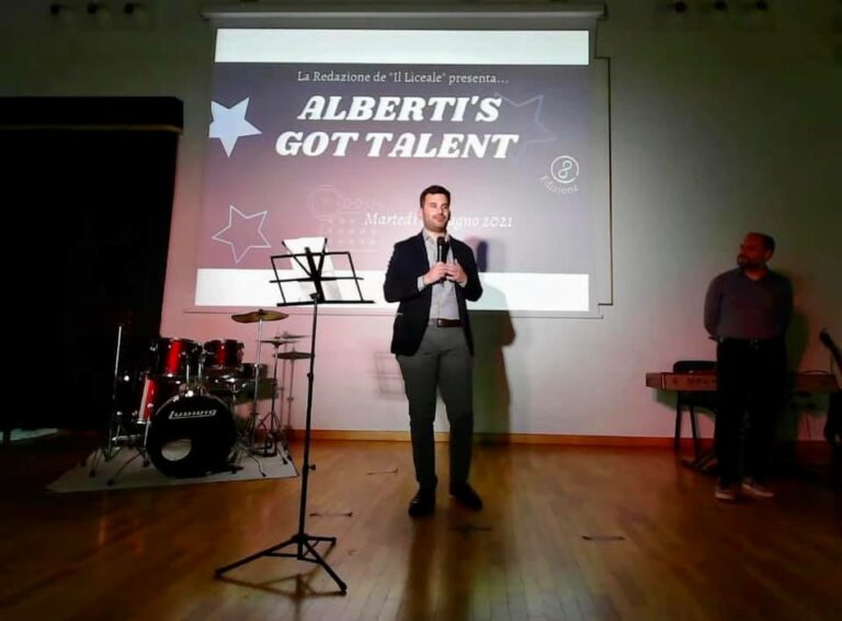 Minturno: l’intervento di Marcaccio all’Alberti’s got talent presso il Liceo Scientifico Alberti