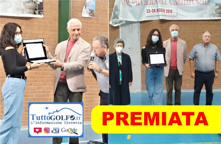 Castelforte, Concorso del M.I.R. di Napoli: Premiata studentessa dell’I.T.E. ‘Tallini’