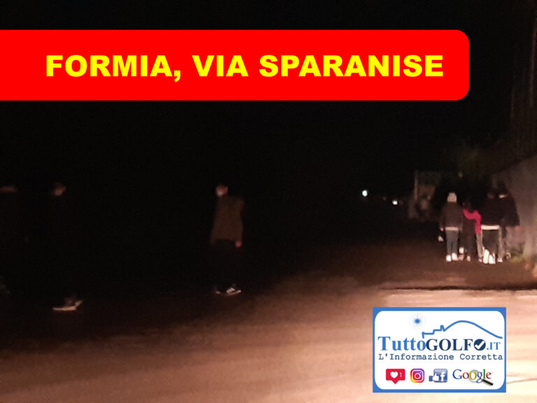 Formia, Via Sparanise – Il problema oltre che di visibilità è soprattutto di sicurezza