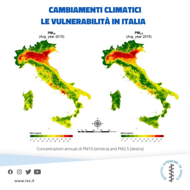 Cambiamenti climatici. La vulnerabilità in Italia