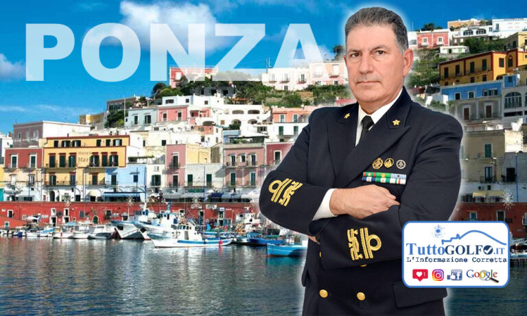Ponza – Il Comandante Salvatore Vitiello promosso Ammiraglio di Squadra