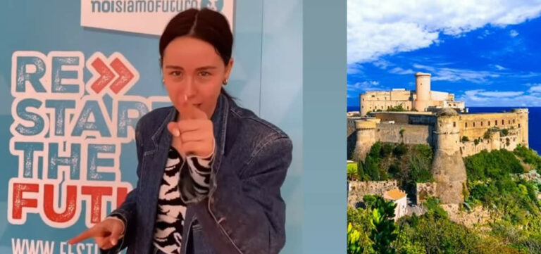 La figlia di Michelle Hunziker, Aurora Ramazzotti a Gaeta
