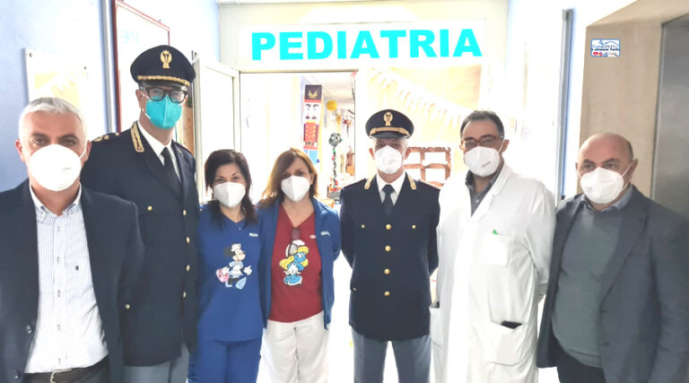 Regalato un sorriso ai bambini ricoverati al Dono Svizzero di Formia