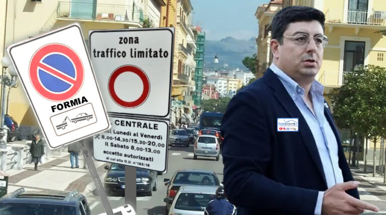 Formia, divieto di sosta e ZTL: l’Ordinanza