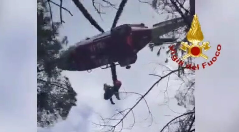 I Vigili del Fuoco di Gaeta hanno ricevuto una richiesta di aiuto da Lenola. Salvato un escursionista