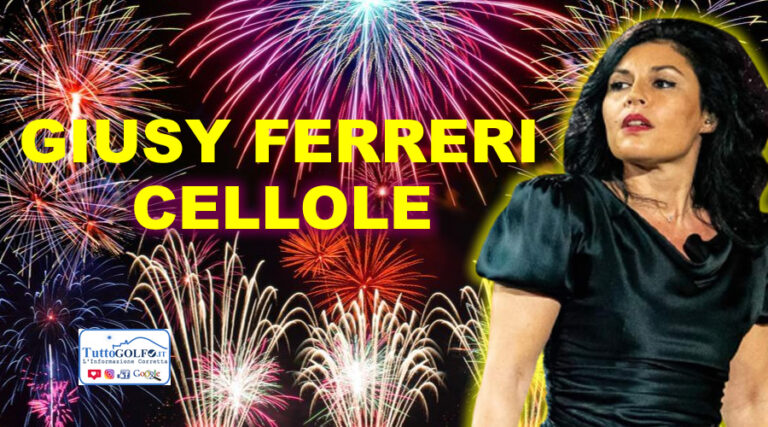 Giusy Ferreri a Cellole in occasione della Festa Patronale
