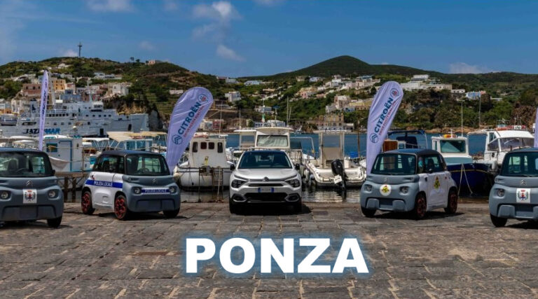 Citroën Drive Ponza Electric: la mobilità sostenibile arriva sull’isola di Ponza