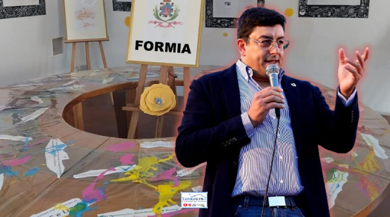 Formia, Vernissage alla presenza del sindaco Taddeo