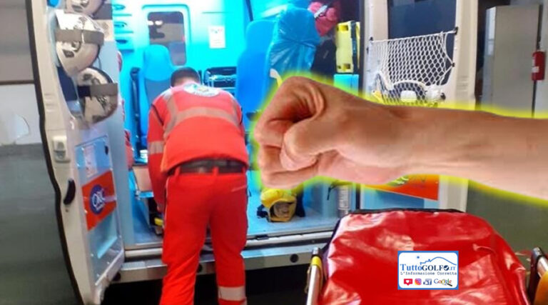 Ponza: calci e pugni ad un sanitario dell’ambulanza del 118. Denunciata una turista