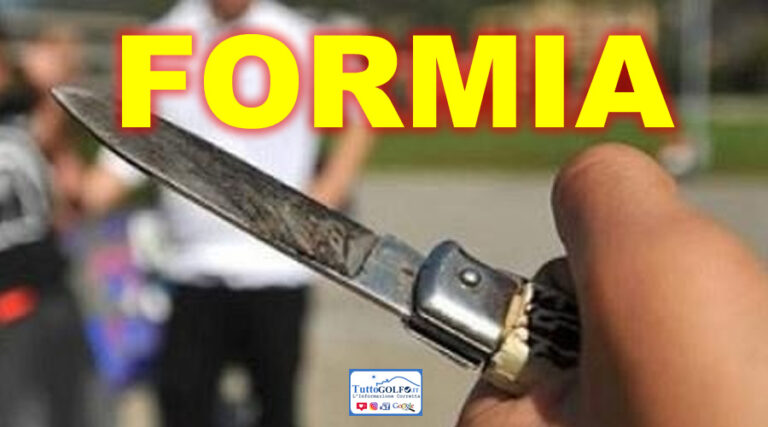 Formia, via Lavanga: aggrediscono con un coltello due passanti. Arrestati per rapina e tentata rapina