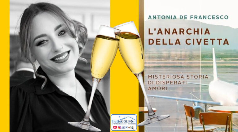 Formia – Un aperitivo letterario in occasione del nuovo libro di Antonia De Francesco: L’Anarchia della Civetta