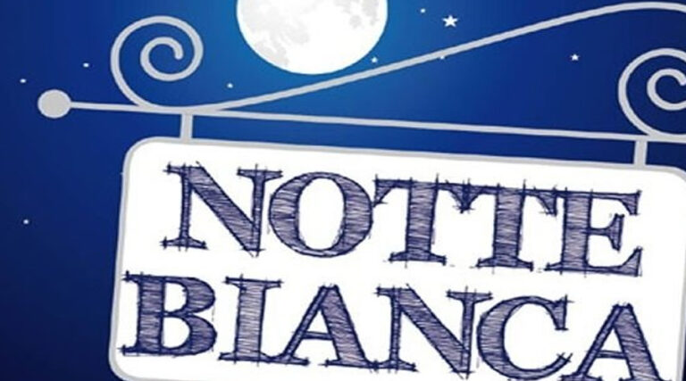 Notti Bianche: Sabato 2 e domenica 3 Settembre