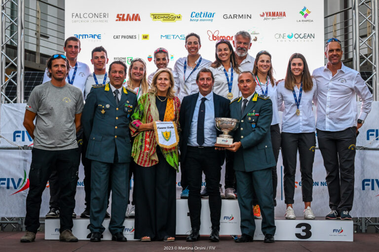 Le Fiamme Gialle di Gaeta dominano la scena ai Campionati Italiani delle classi olimpiche