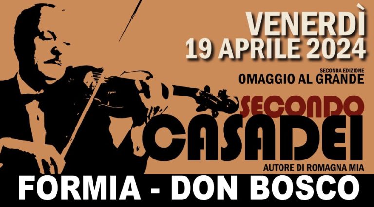 Formia – Festival Nazionale del Cortometraggio: Omaggio a Secondo Casadei