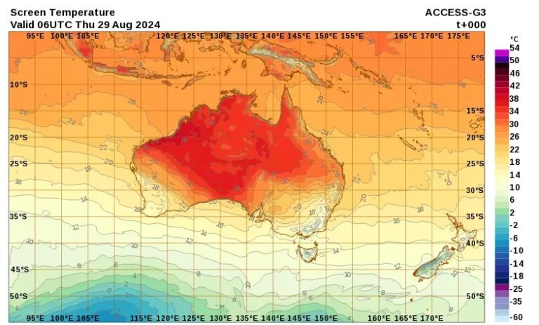 In inverno l’Australia ha registrato più di 40 gradi. Il Riscaldamento anomalo nell’Emisfero Meridionale: Un Fenomeno Preoccupante con Conseguenze Globali
